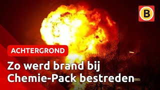 Reconstructie brand ChemiePack Moerdijk  Omroep Brabant [upl. by Pooi132]