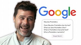 Mauricio Pochettino Answers the Webs Most Searched Questions About Him  Autocomplete Challenge [upl. by Neitsabes906]