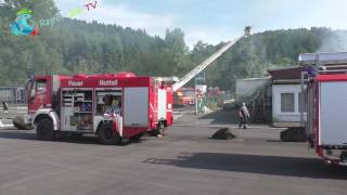 Verletzte Einsatzkräfte Grossbrand Dattenfeld ER [upl. by Fiorenza80]