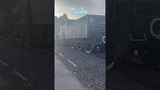 ZAGREB  CROATIA croatia zagreb train zug old oldtrain shorts [upl. by Evanne811]