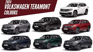 2023 Volkswagen Teramont  All Colors Options  Images  AUTOBICS [upl. by Nick227]