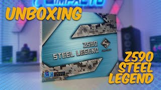 Unboxing amp especificaciones  Asrock Z590  Steel Legend  Español [upl. by Eadas]