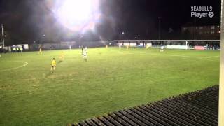 Bognor Regis Town 4 Albion U21s 2 [upl. by Ayikaz]