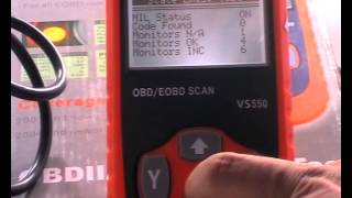 How to Use VS550 VgateScan OBDEOBD Scan Tool [upl. by Allis123]