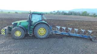 Ploughing 2017  John Deere 7310R [upl. by Mukul]