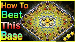 How To Beat Besieged Clash Of Clans  Easily Get 3 star On This Base [upl. by Haslam]