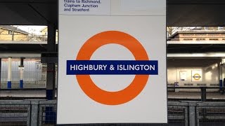 London Overground Class 378 Highbury amp Islington to Clapham Junction via Surrey Quays [upl. by Aissela]