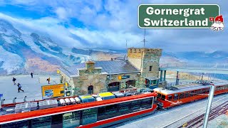 Gornergrat Zermatt Switzerland 🇨🇭 [upl. by Nivonod]