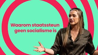 Waarom staatsteun geen socialisme is  Brainwash Talk Grace Blakeley [upl. by Youlton]