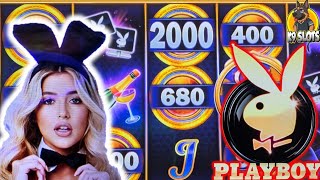 💥 Doble La Diversión Jugando 2 Máquinas en el casino de Playboy Cash Wheel slot machine [upl. by Dempstor]