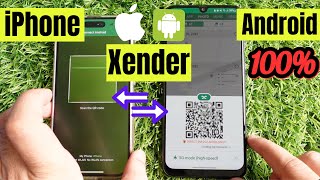 2024 How to Use Xender on iPhone and Android Transfer Photos amp Videos Document [upl. by Aiykan]