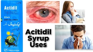 Actidil syrup uses in urdu Hindi [upl. by Coralyn235]