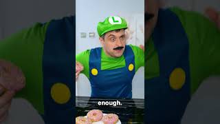 Never eat more than one donut Super Mario funny [upl. by Nosilla326]