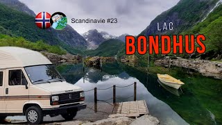 23 le lac Bondhus Roadtrip en Scandinavie norway norvège glacier [upl. by Garald]