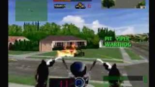 Twisted Metal 1 Mr Grimm Tournament Playthrough 2 [upl. by Nino21]