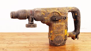 Rotary Hammer Drill Restoration  Dewalt D25500K Restore [upl. by Hege]