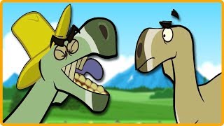 Herrerasaurus  Learn Dinosaur Facts  Dinosaur Cartoons Compilations for Children  Im A Dinosaur [upl. by Aramo73]