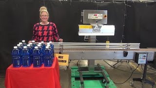 Pillar Unifoiler Air Cooled Induction Sealer Demonstration [upl. by Fransen]