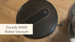 Coredy R400 Robot Vacuum Cleaner Review [upl. by Naitsihc]