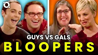 The Big Bang Theory Bloopers Guys vs Gals ⭐ OSSA [upl. by Dhar]