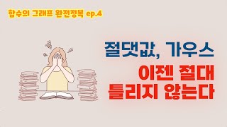 절댓값함수 가우스함수를 가장 쉽게 그리는 방법 [upl. by Curzon448]