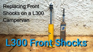 Replace Front Shocks L300 Campervan [upl. by Mayman879]