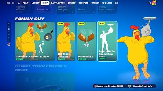 NEW Family Guy Giant Chicken Emote [upl. by Ranip70]