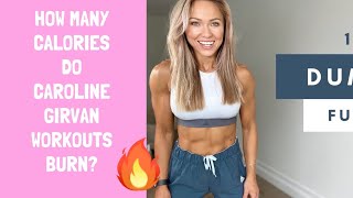 How many calories do Caroline Girvans workouts burn Trainer reviews Caroline Girvan [upl. by Enilorac]