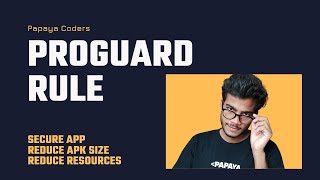 how to secure your android app and reduce app size  Proguard Rule [upl. by Neeoma]