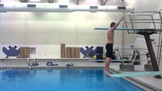 Double backflip off diving board [upl. by Coady]