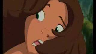 Disney Tarzan ANime clip 3 [upl. by Nnayelsel]