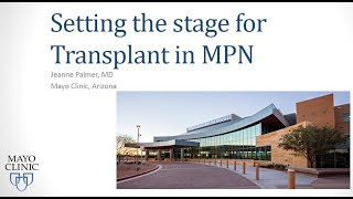 Setting the Stage for Transplant  Dr Jeanne Palmer [upl. by Lesoj]