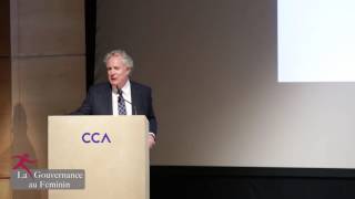 Discours de Jean Charest pour la Gouvernance au Féminin [upl. by Ayotel950]