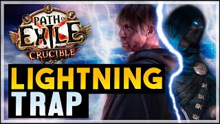 POE 321 SaboteurAssassin Lightning Trap  League Starter Build for Crucible [upl. by Airtemed]