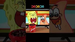 Maltesers Chocolate Egg Mukbang SpongeBob vs Patrick 스폰지밥 vs 뚱이 몰티져스 먹방 DADADA 다다다 Shorts [upl. by Marc]