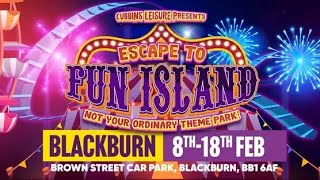 Blackburn vlog 2024 Cubbins Escape to Fun Island [upl. by Arabella]