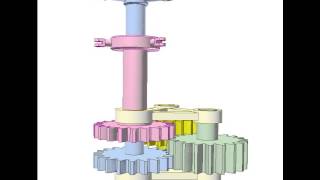 Drive for coaxial propellers 2 [upl. by Ade]