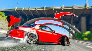 CRAZIEST GTA 5 DRIFT STUNTS FiveM Stunts amp Fails [upl. by Lizned475]