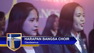 Harapan Bangsa Choir  Gaudeamus Igitur [upl. by Attezi]