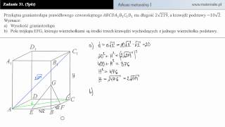Zadanie 31  Próbny arkusz maturalny P1 poziom podstawowy [upl. by Suilmann]