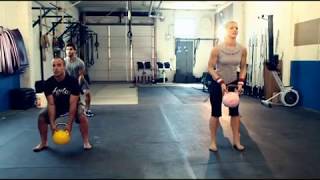 Kettlebell WorkoutBEGINNERS WORKOUT [upl. by Carlie414]