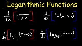 Derivative of Logarithmic Functions [upl. by Pubilis]