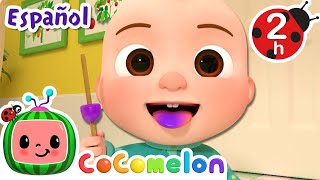 ¡CoComelon  LAS PALETAS MULTICOLOR  Canciones Infantiles en Español Latino [upl. by Wivestad547]