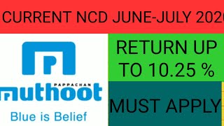 MUTHOOT FINCORP LTD NCD JUN  JULY 2020 RATING AND REVIEW IN MUTHOOT FINCORP NCD CURRENT NCD [upl. by Raab]