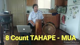 Tahitian Drumming Drills  8 Count TAHAPE  MUA [upl. by Onilegna308]