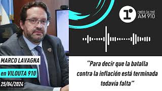 Marco Lavagna quotPara decir que la batalla contra la inflación está terminada todavía faltaquot [upl. by Kenji]