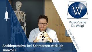 Antidepressiva zur Schmerztherapie  um Migräne Fibromyalgie amp Nervenschmerzen zu lindern [upl. by Antony]