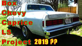 1987 Box Chevy Caprice LS Brougham amp 1984 Cutlass Supreme GBody Projects [upl. by Feldman899]