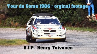 Tour de Corse 1986 new  and never seen on TV [upl. by Camala]