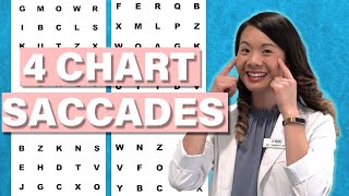 Vision Therapy Exercise  4 Chart Saccades Exercise [upl. by Corabel882]